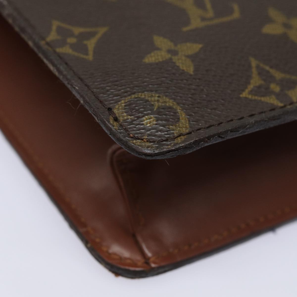 LOUIS VUITTON Monogram Pochette Homme Clutch Bag M51795 LV 82134