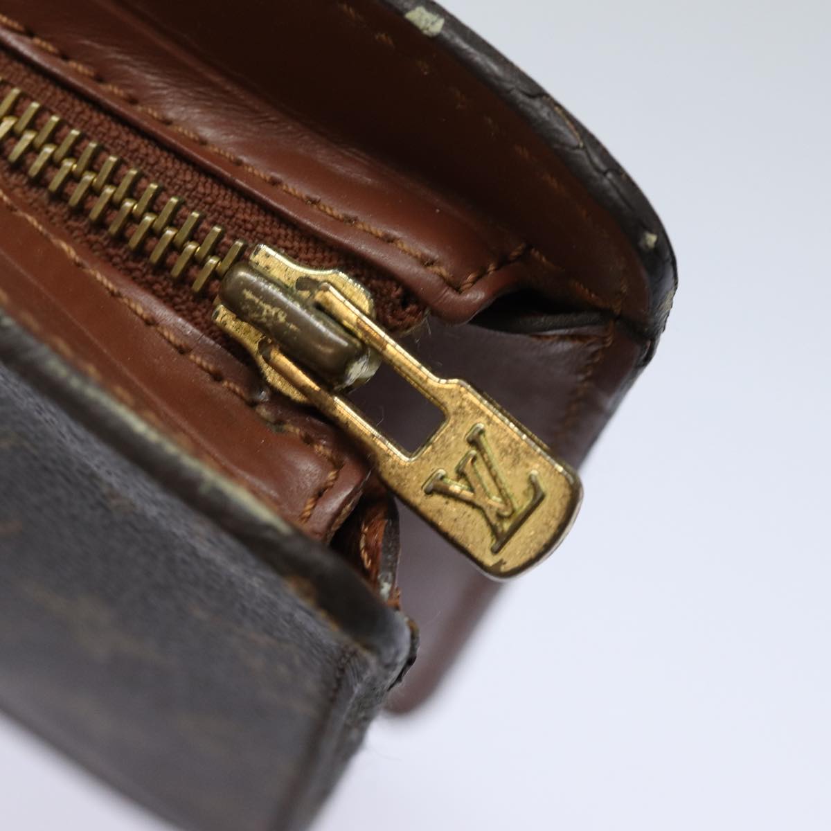 LOUIS VUITTON Monogram Pochette Homme Clutch Bag M51795 LV 82134