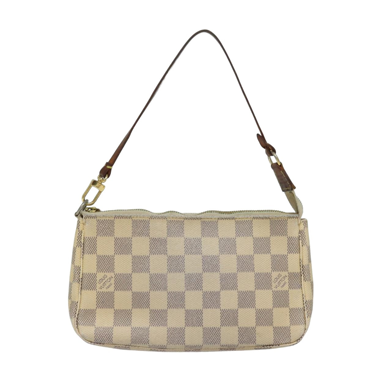 LOUIS VUITTON Damier Azur Pochette Accessoires Pouch N51986 LV 82139