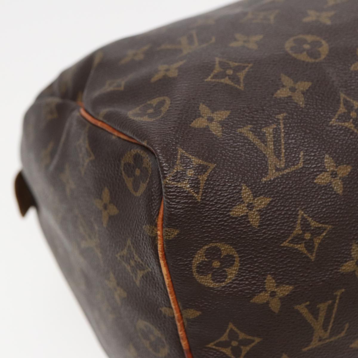 LOUIS VUITTON Monogram Speedy 35 Hand Bag M41524 LV 82156