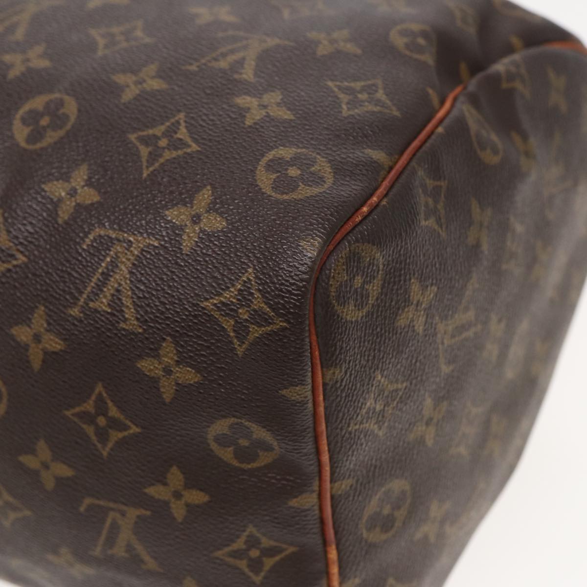 LOUIS VUITTON Monogram Speedy 35 Hand Bag M41524 LV 82156