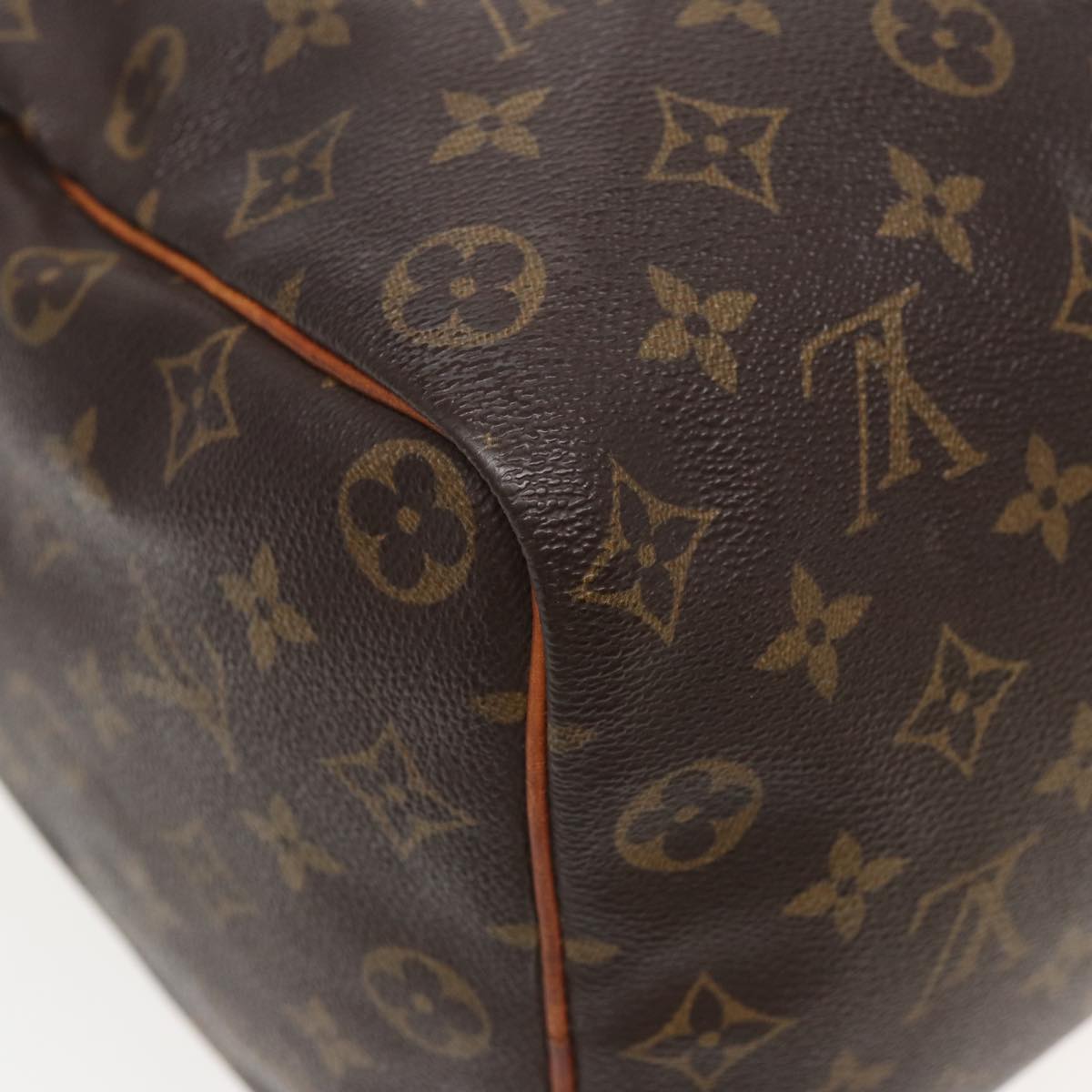 LOUIS VUITTON Monogram Speedy 35 Hand Bag M41524 LV 82156