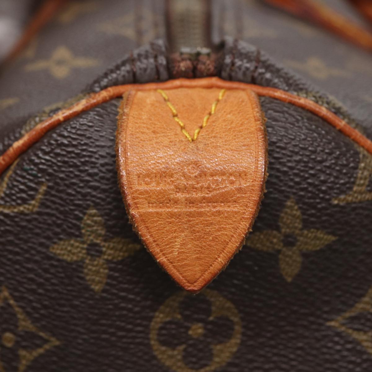 LOUIS VUITTON Monogram Speedy 35 Hand Bag M41524 LV 82156