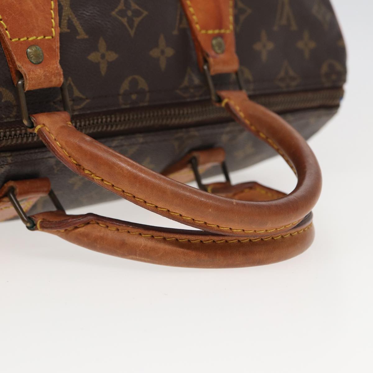 LOUIS VUITTON Monogram Speedy 35 Hand Bag M41524 LV 82156