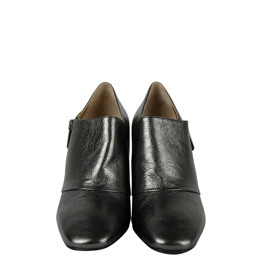 Luxury Bottega Veneta Women's Ankle  Metallic Leather Booties