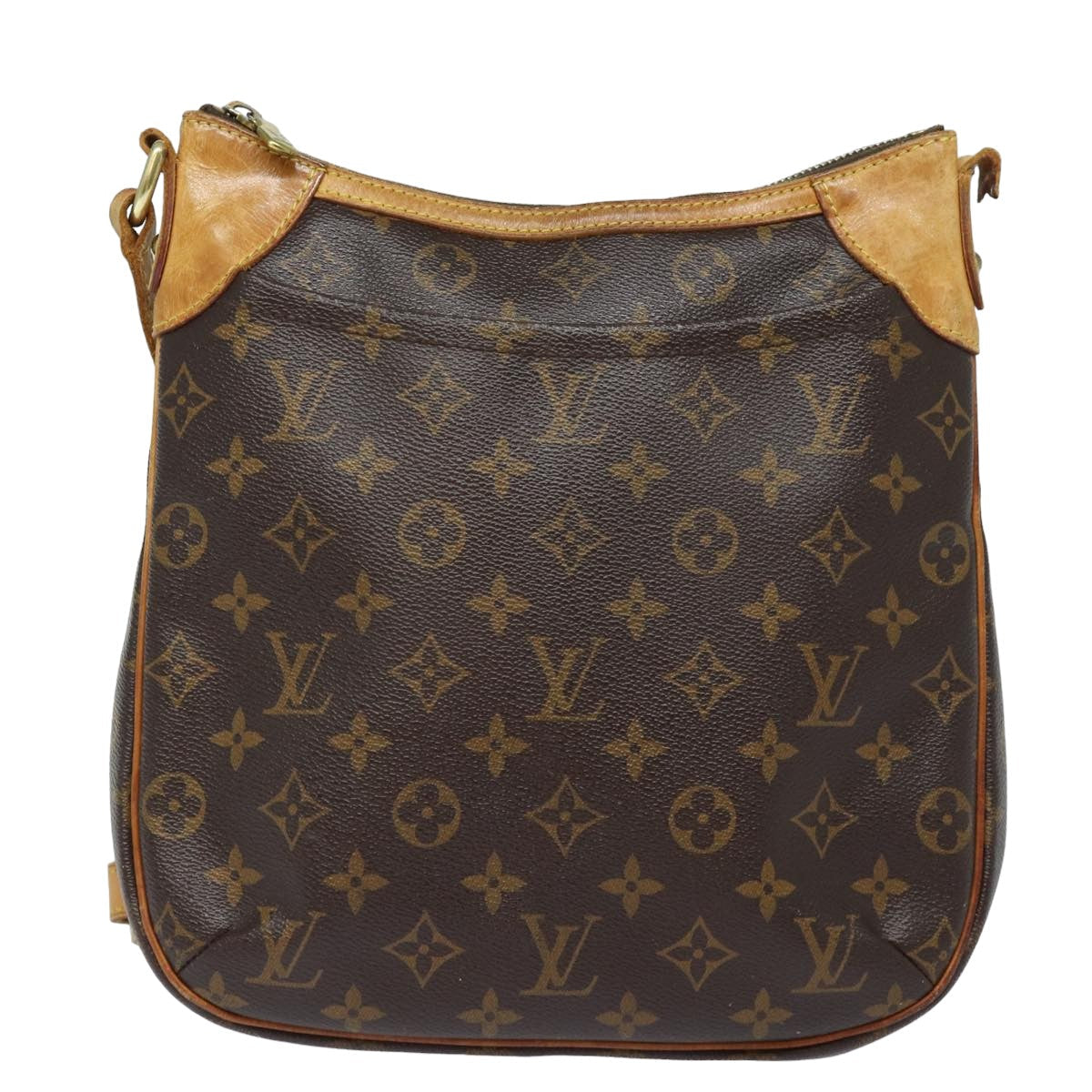 LOUIS VUITTON Monogram Odeon PM Shoulder Bag M56390 LV 82174