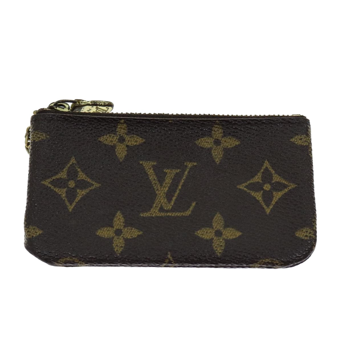 LOUIS VUITTON Monogram Pochette Cles Coin Purse M62650 LV 82182