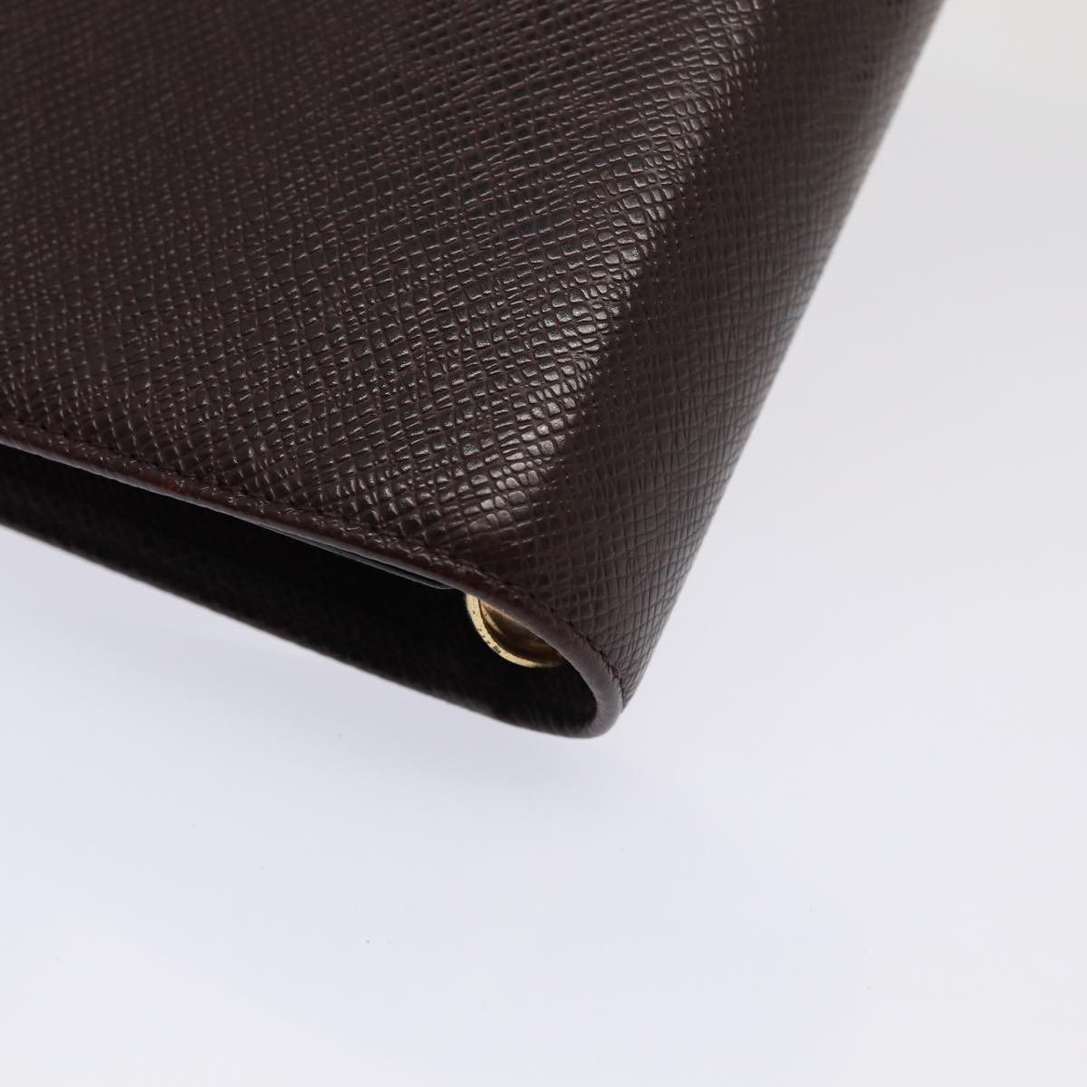 LOUIS VUITTON Taiga Leather Agenda MM Day Planner Cover Acajou R20416 82186