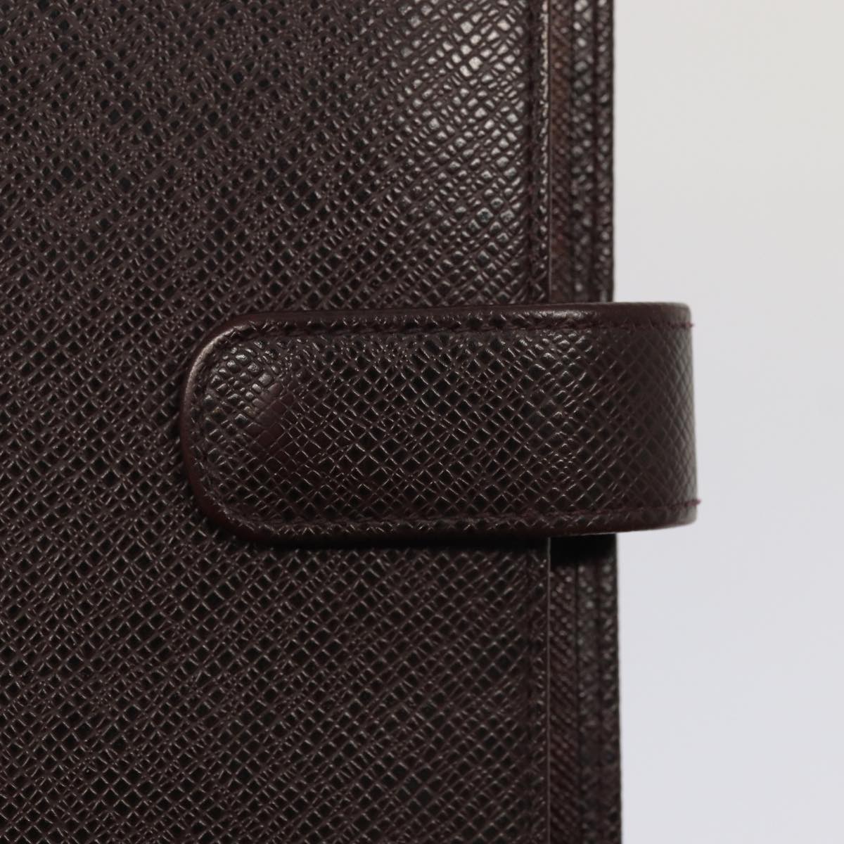 LOUIS VUITTON Taiga Leather Agenda MM Day Planner Cover Acajou R20416 82186