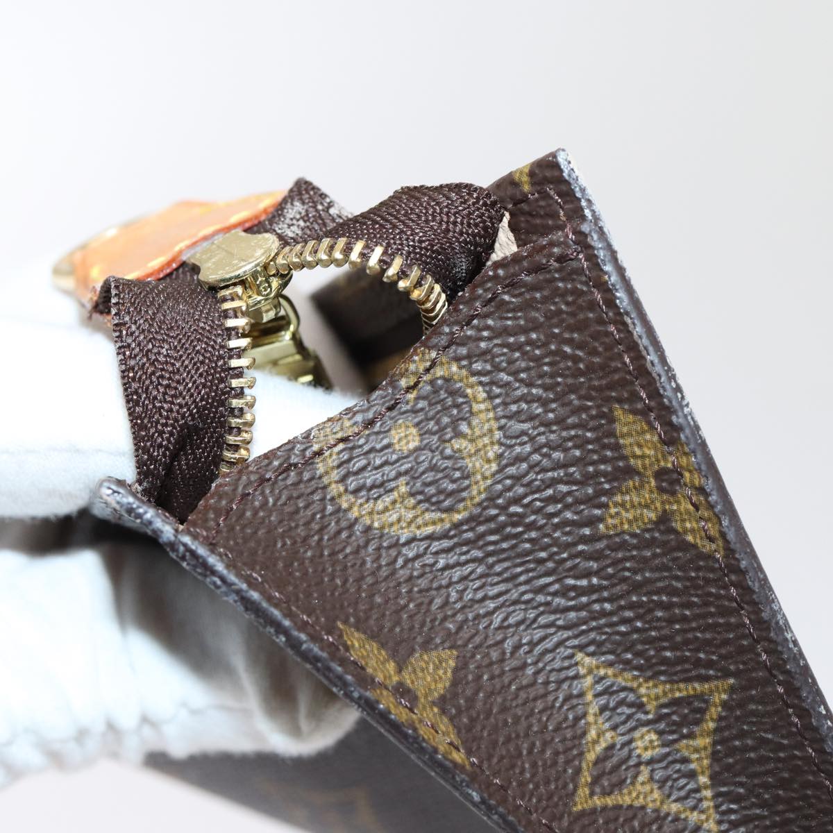 LOUIS VUITTON Monogram Bucket PM Pouch Accessory Pouch LV 82199
