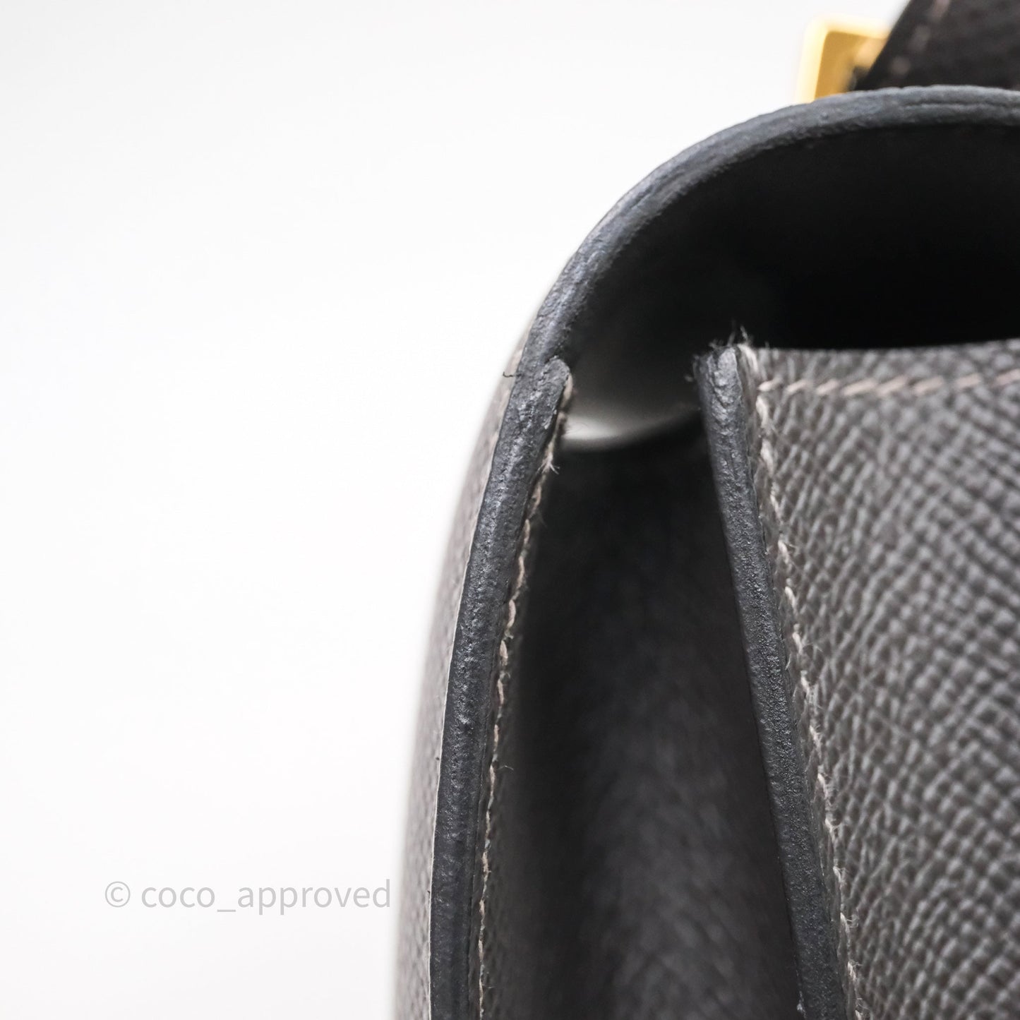 Hermès Constance Mini 18cm Graphite 88 Epsom Gold Hardware