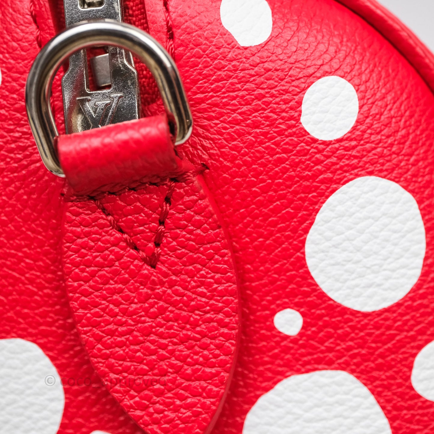 Louis Vuitton x Yayoi Kusama Speedy Bandoulière 20 Red