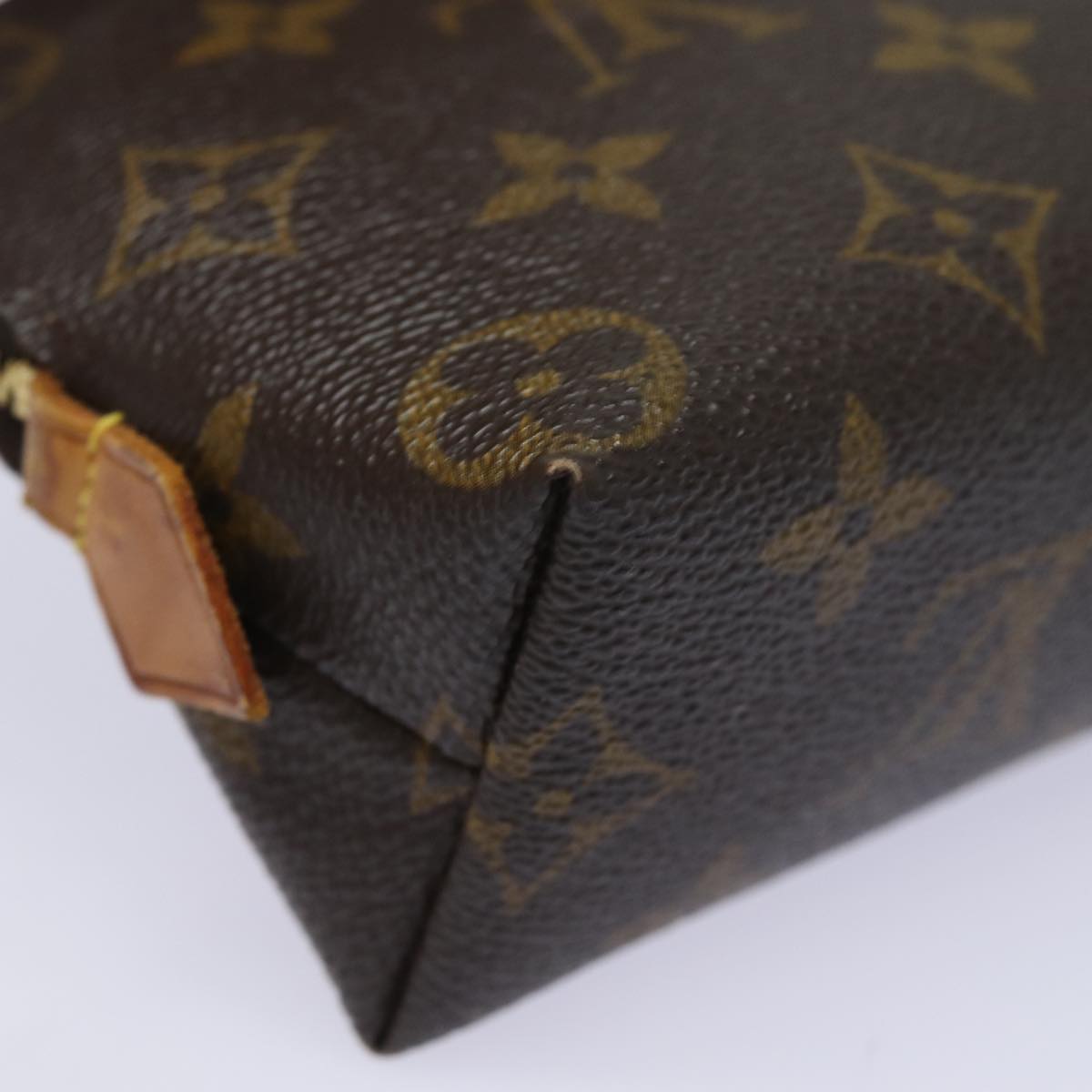 LOUIS VUITTON Monogram Pochette Cosmetic PM Cosmetic Pouch M47515 LV 82206