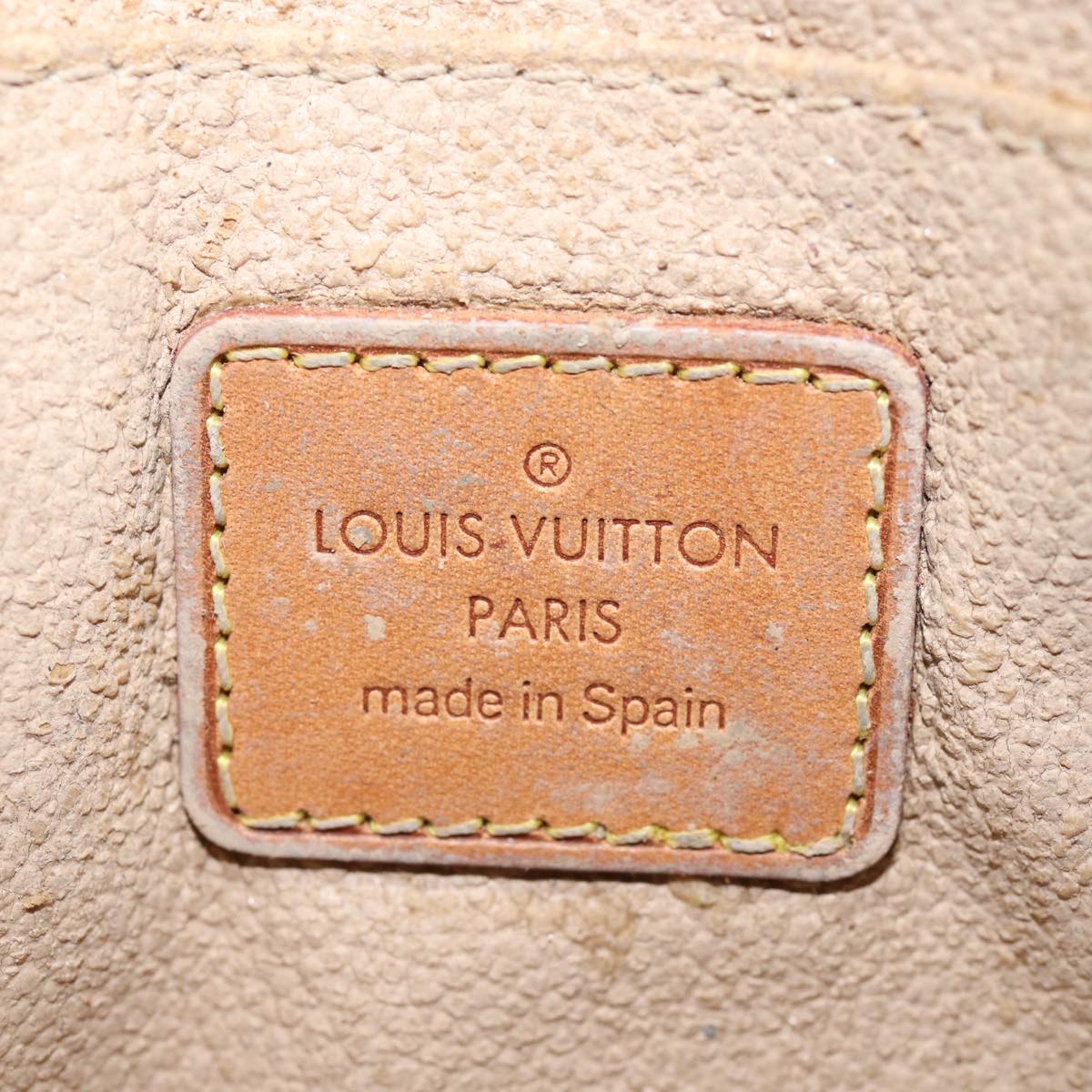 LOUIS VUITTON Monogram Pochette Cosmetic PM Cosmetic Pouch M47515 LV 82206