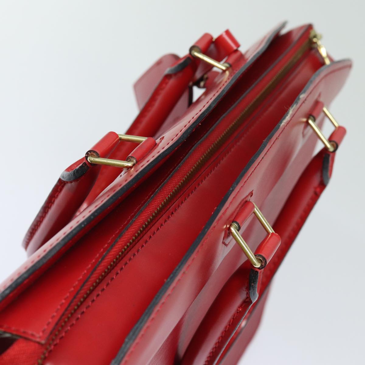 LOUIS VUITTON Epi Riviera Hand Bag Red M48187 LV 82216