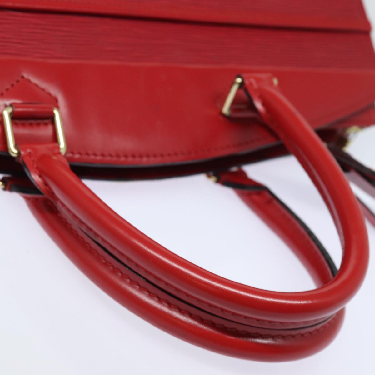 LOUIS VUITTON Epi Riviera Hand Bag Red M48187 LV 82216