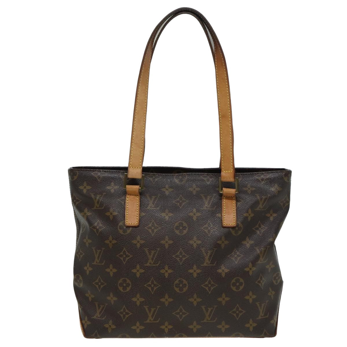 LOUIS VUITTON Monogram Cabas Piano Tote Bag M51148 LV 82292