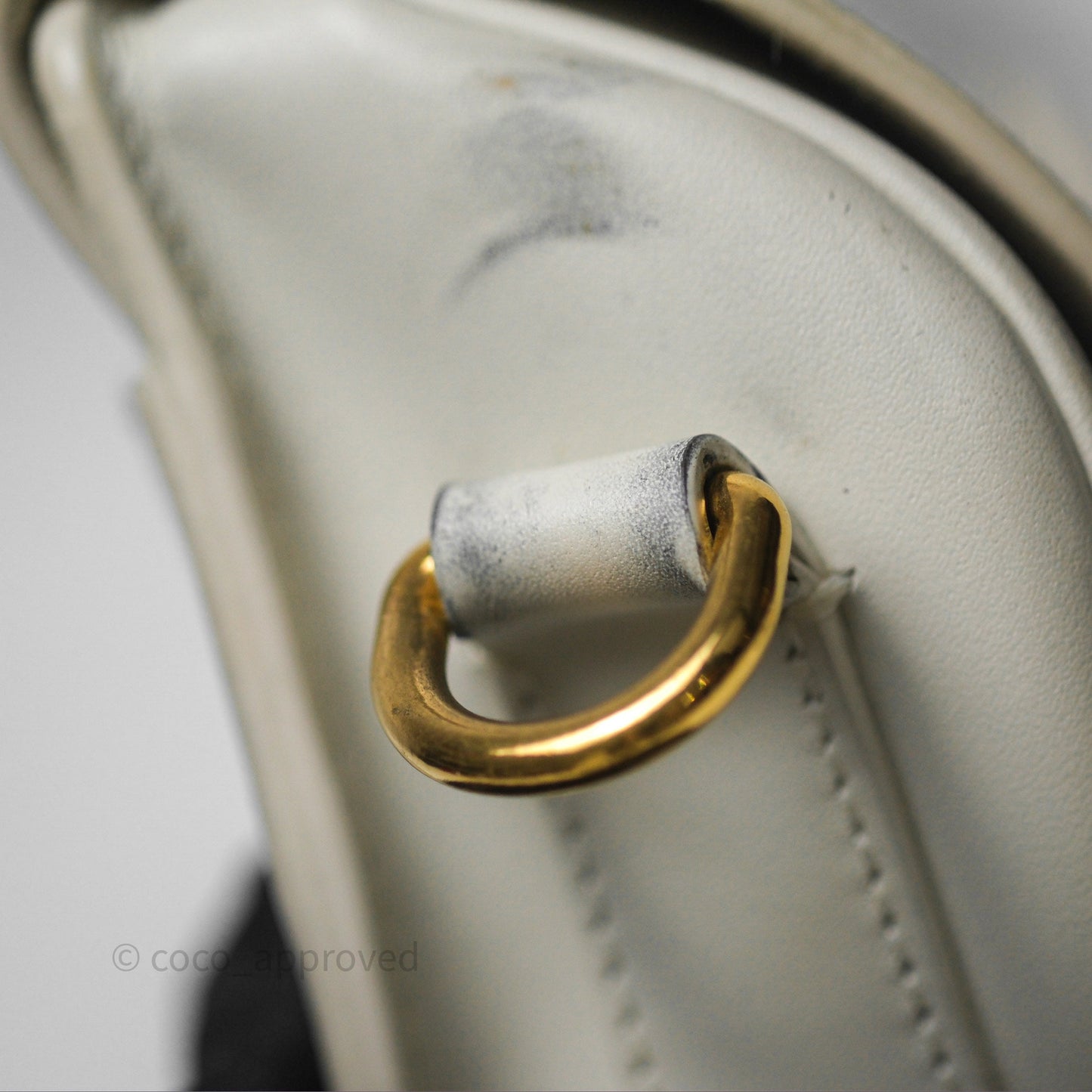 Christian Dior Bobby East-West Bag Calfskin White