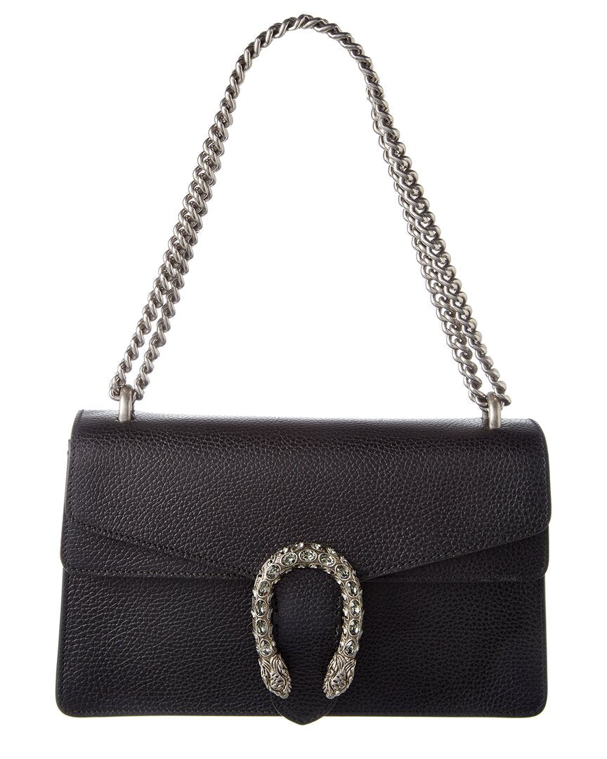 Luxury Gucci Trending 2025 Dionysus Small Leather Shoulder Bag