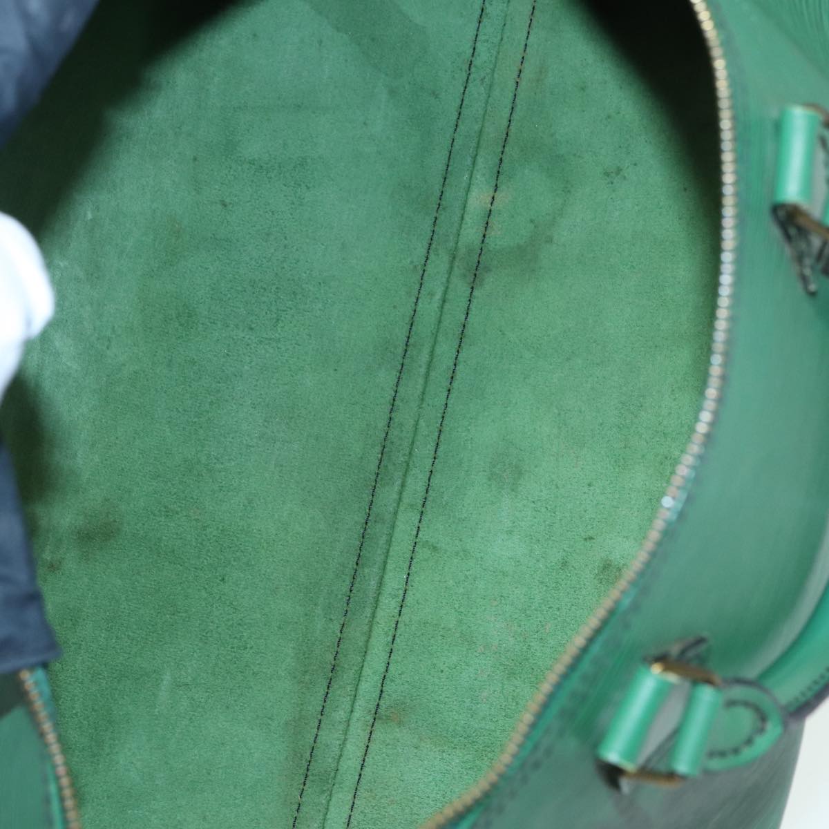 LOUIS VUITTON Epi Speedy 40 Hand Bag Green M42984 LV 82306