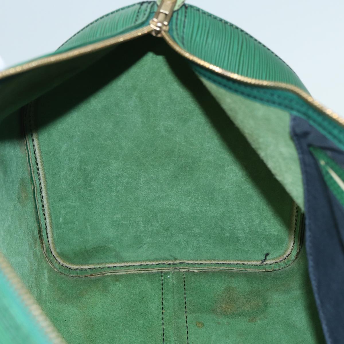 LOUIS VUITTON Epi Speedy 40 Hand Bag Green M42984 LV 82306