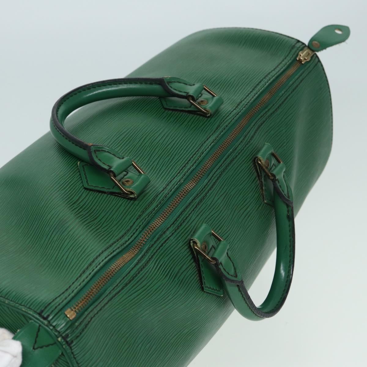 LOUIS VUITTON Epi Speedy 40 Hand Bag Green M42984 LV 82306