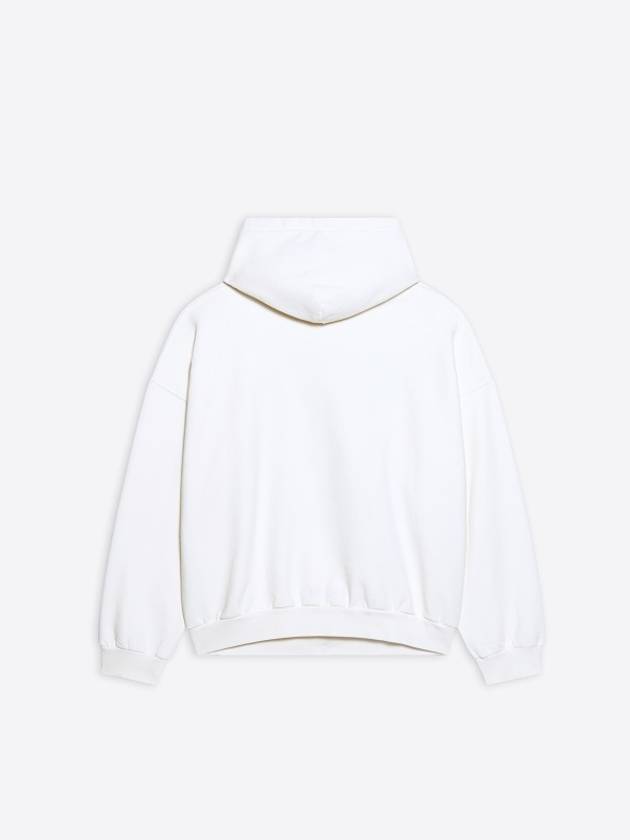 Luxury Balenciaga The Simpsons Printed Hoodie White
