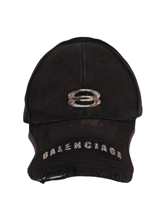 Luxury Balenciaga Unity Sports Icon Ball Cap Black