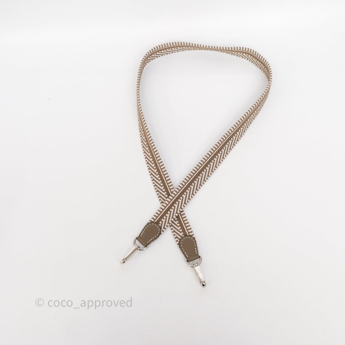 Hermès Mini Evelyne 16 Etoupe 18 Clemence Palladium Hardware
