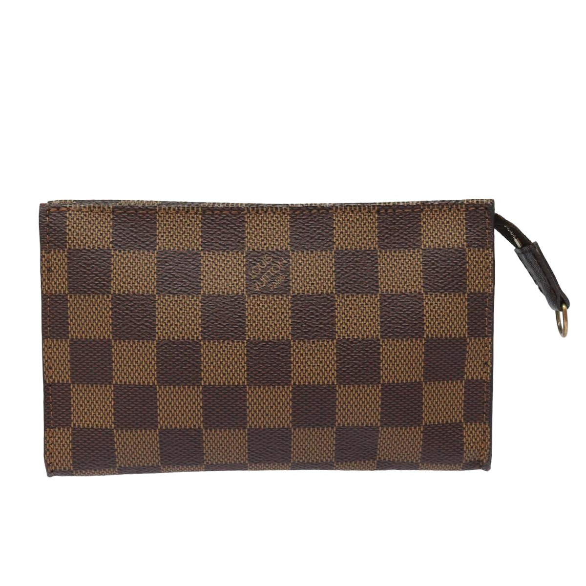 LOUIS VUITTON Damier Ebene Marais Pouch LV 82348