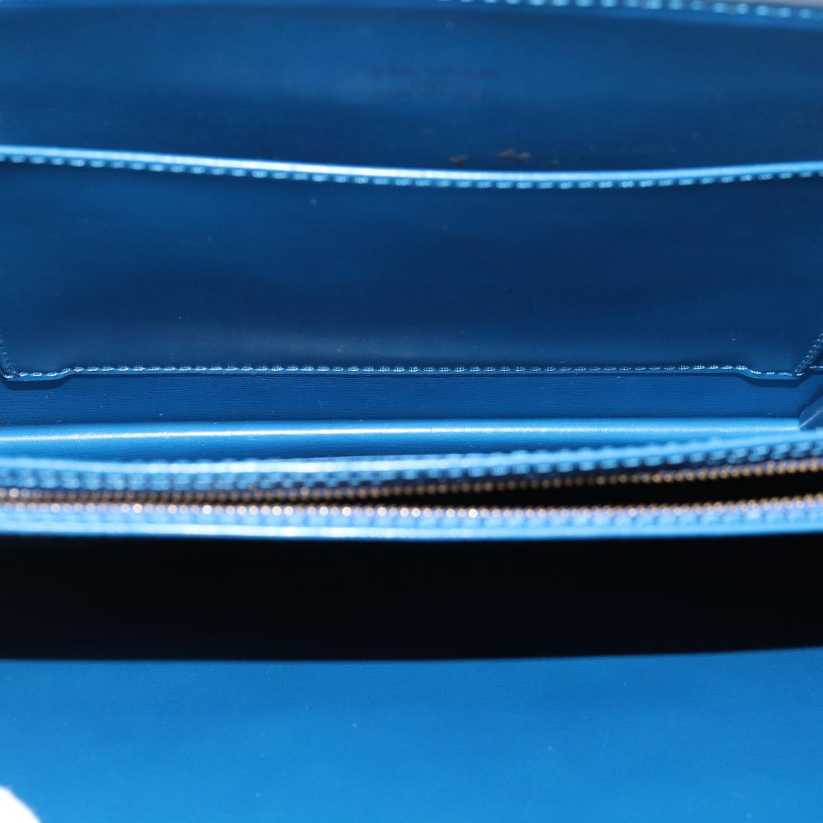 LOUIS VUITTON Epi Capuchin Shoulder Bag Blue M52345 LV 82383