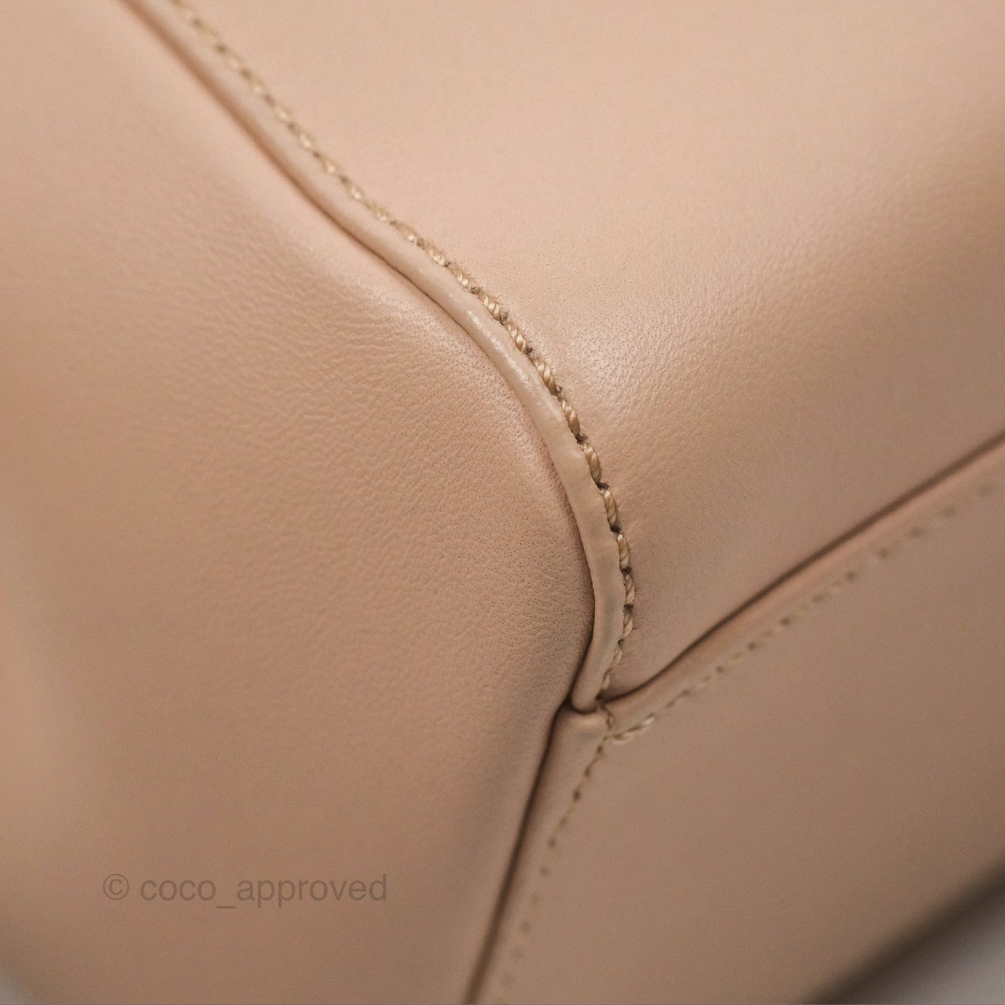 Fendi Mini Peekaboo Bag Light Pink Lambskin Gold Hardware