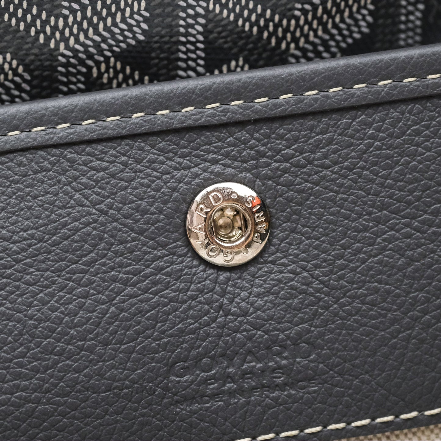 Goyard Bohème Hobo Bag Grey Goyardine Canvas