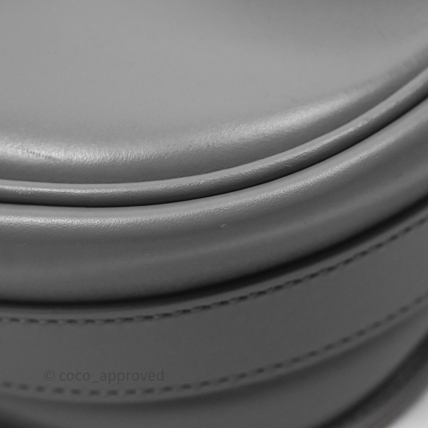 Christian Dior Medium Bobby Flap Grey Box Calfskin