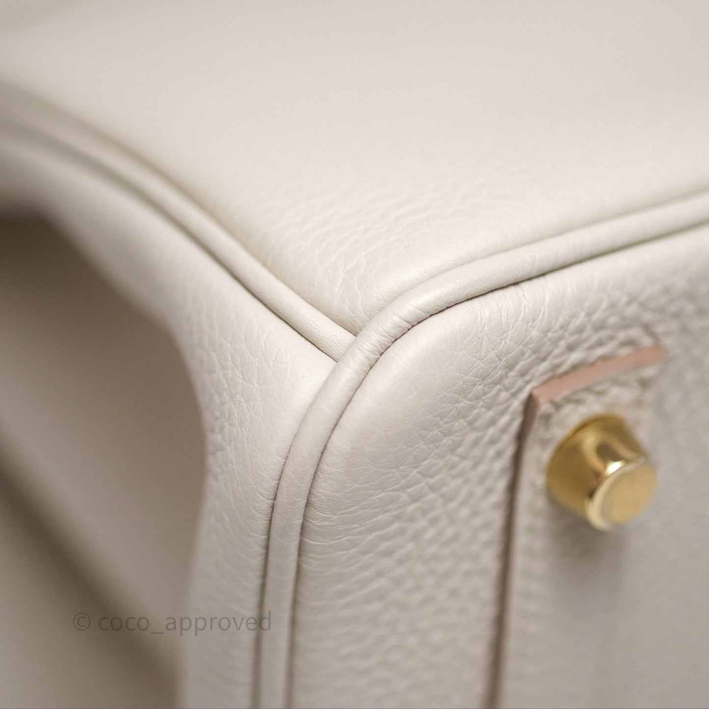 Hermès Birkin 30 Retourne Beton 8L Togo Gold Hardware