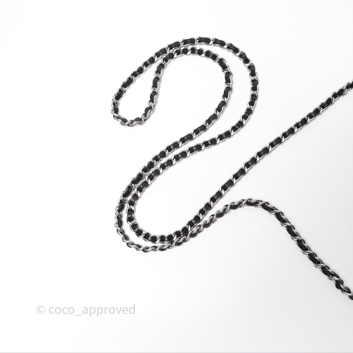 Chanel Quilted WOC Black Caviar Silver Hardware
