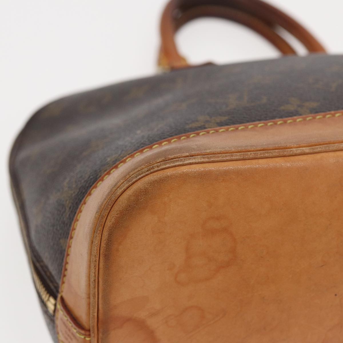 LOUIS VUITTON Monogram Alma Hand Bag M51130 LV 82454
