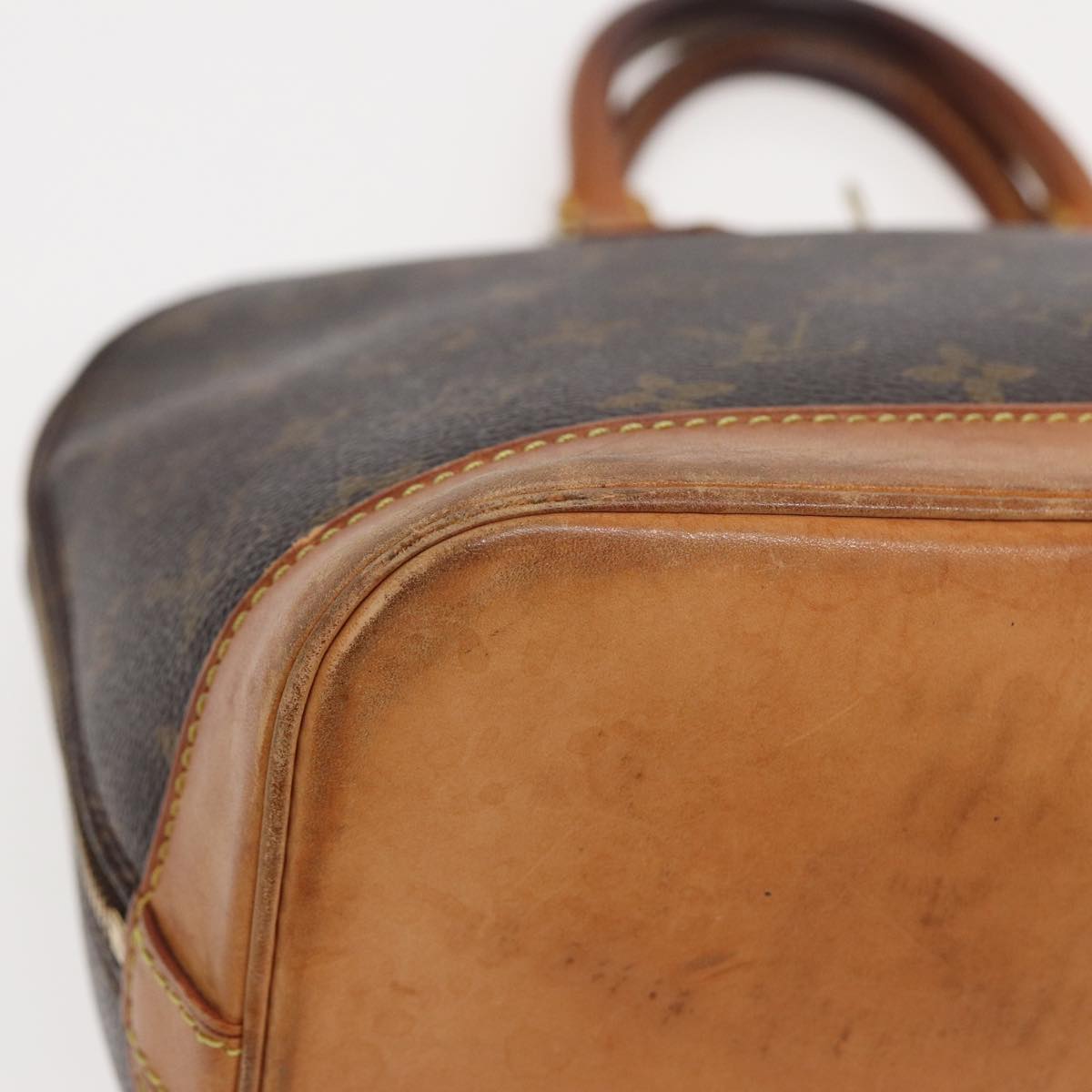 LOUIS VUITTON Monogram Alma Hand Bag M51130 LV 82454