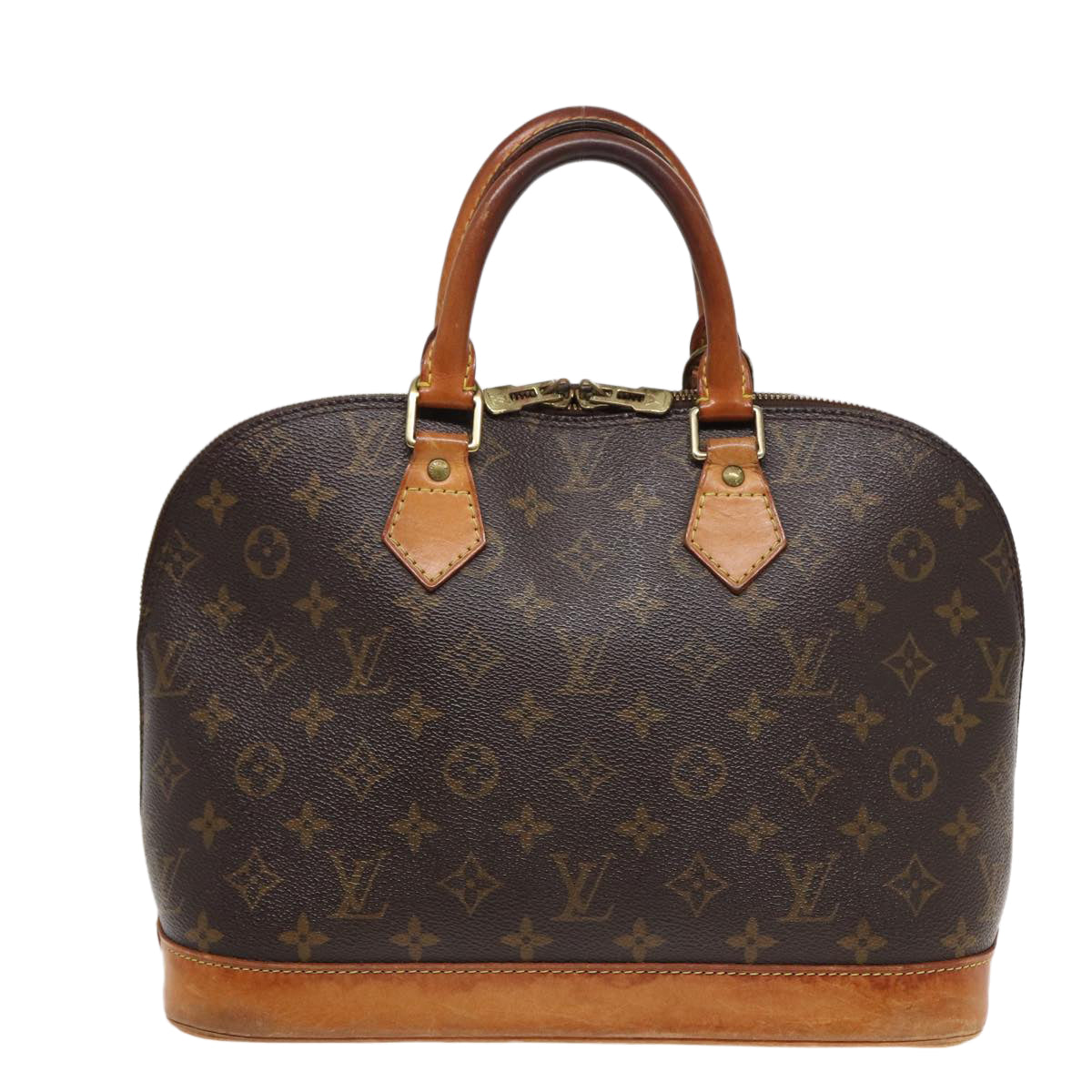 LOUIS VUITTON Monogram Alma Hand Bag M51130 LV 82454