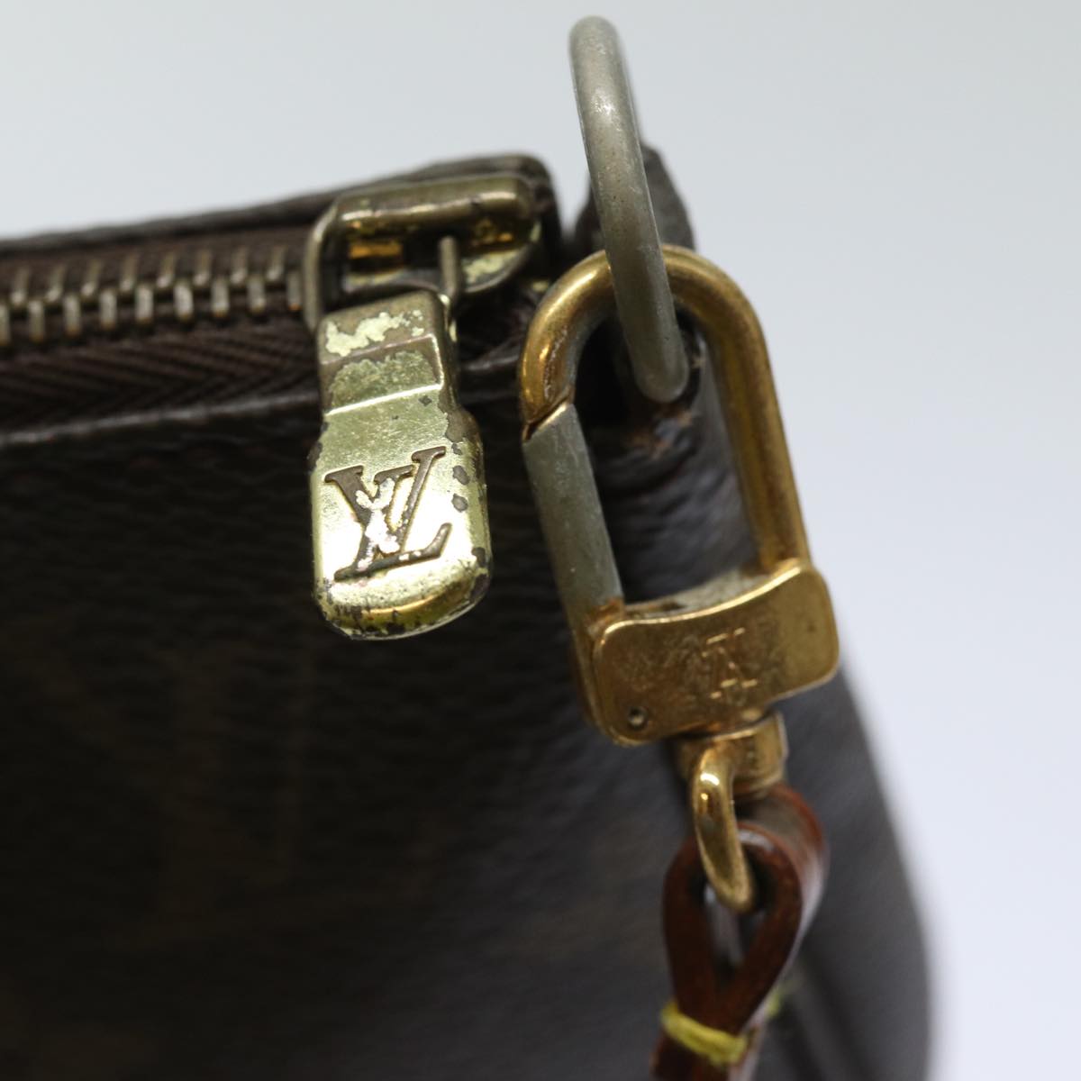 LOUIS VUITTON Monogram Pochette Accessoires Pouch M51980 LV 82465