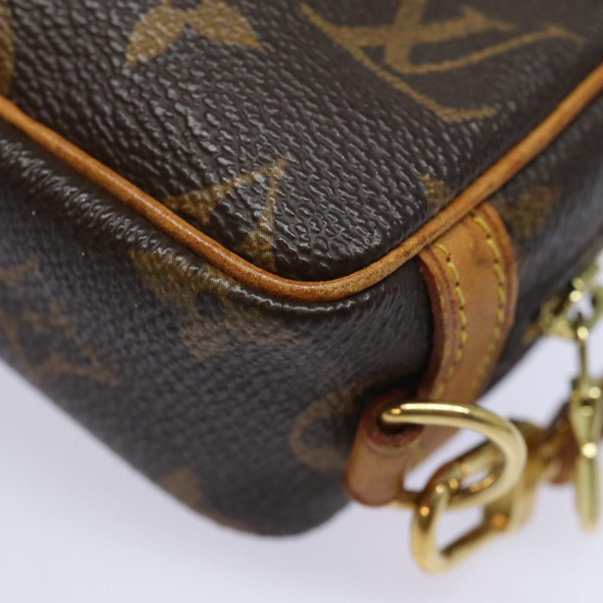 LOUIS VUITTON Monogram Trousse Wapity Pouch M58030 LV 82477