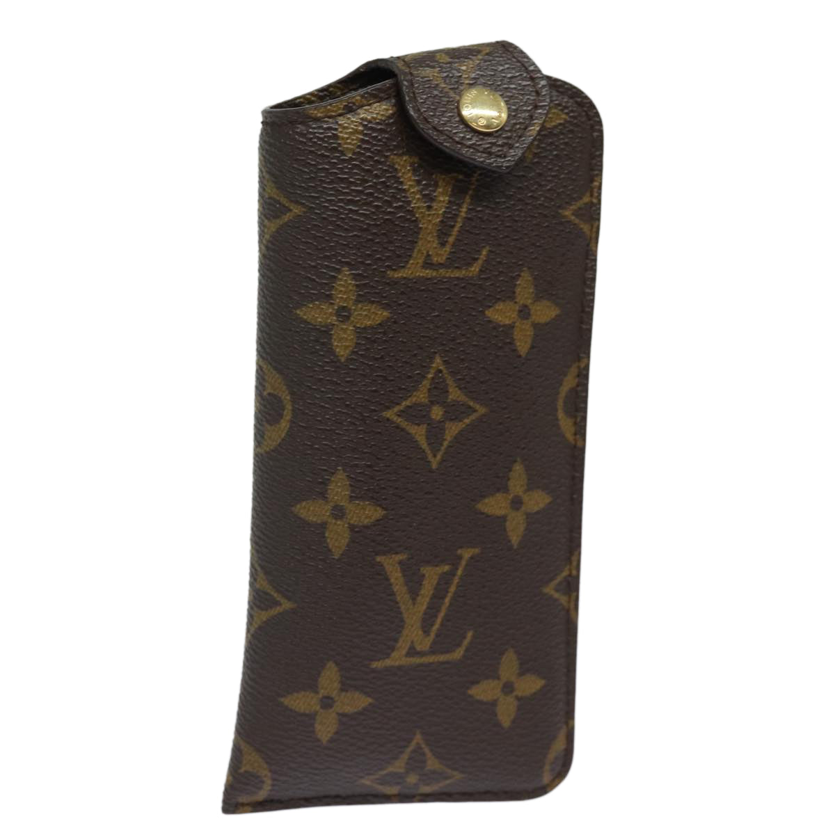 LOUIS VUITTON Monogram Etui Lunette PM Glasses Case M66545 LV 82478