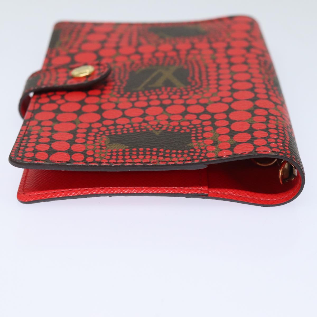 LOUIS VUITTON Yayoi Kusama Agenda PM Day Planner Cover Red R21132 LV 82481