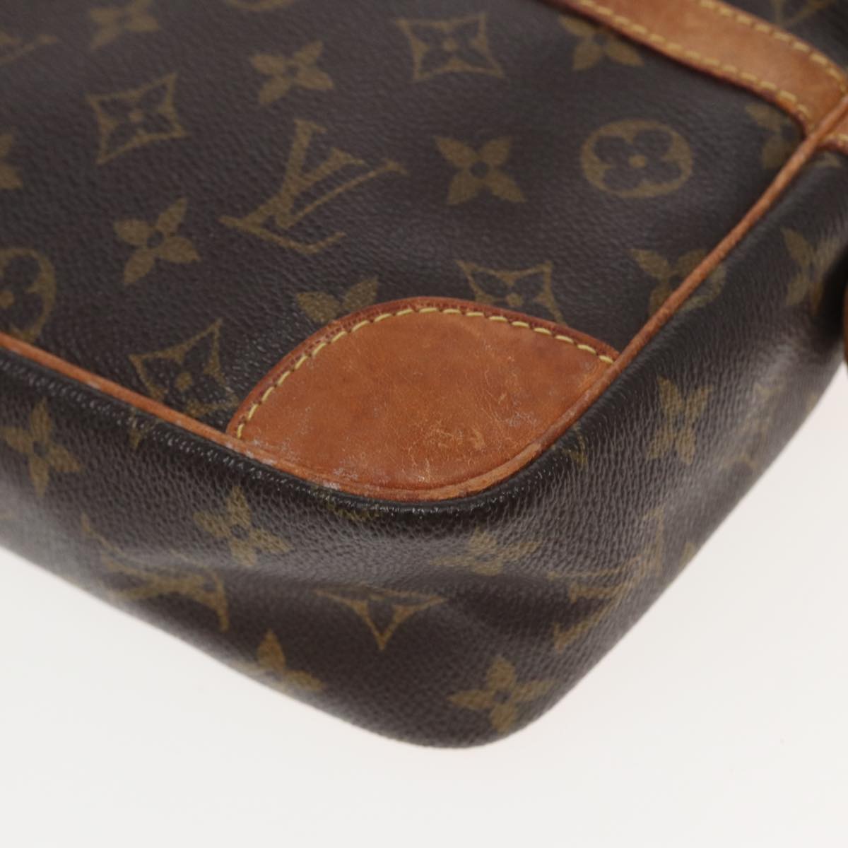LOUIS VUITTON Monogram Compiegne 28 Clutch Bag M51845 LV 82501