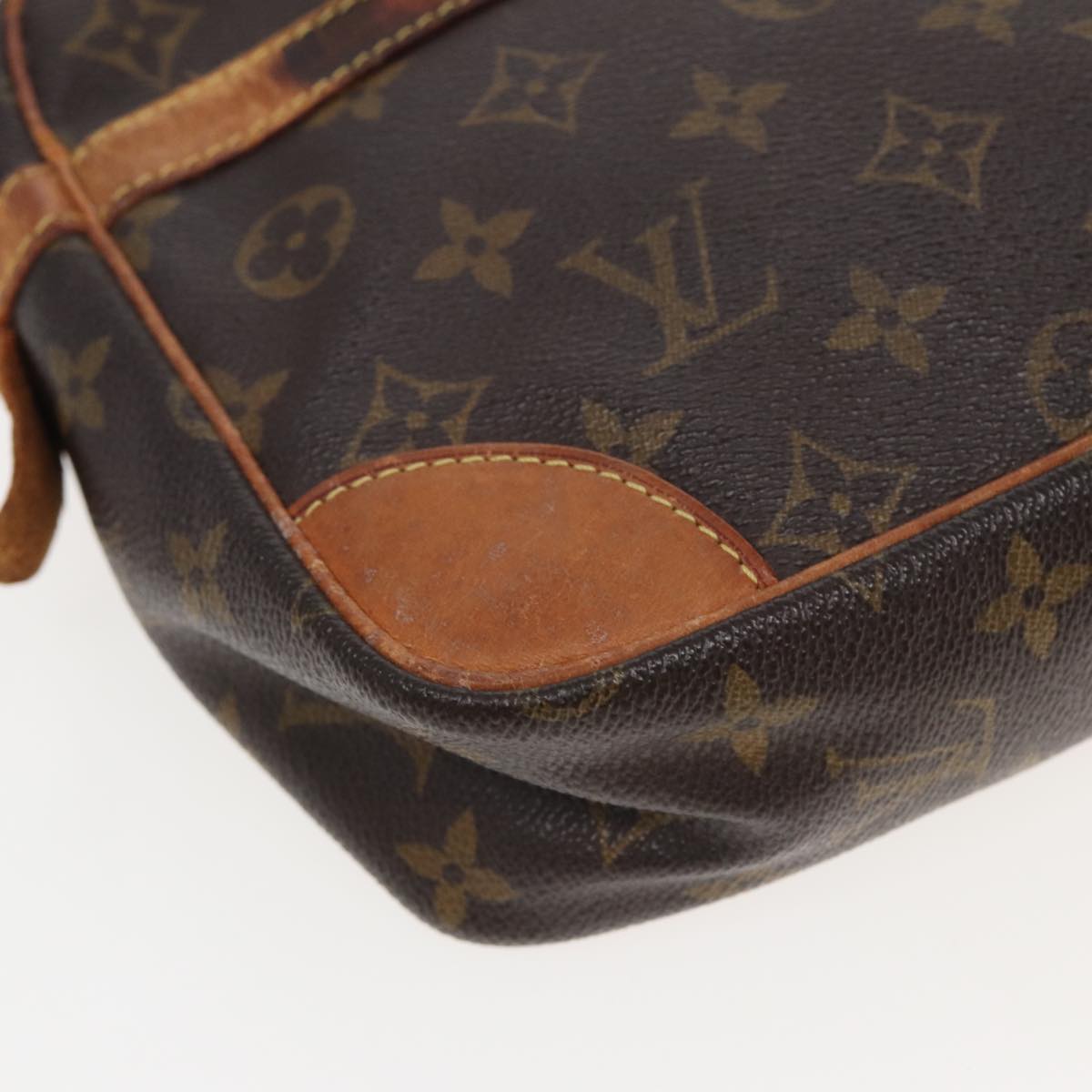 LOUIS VUITTON Monogram Compiegne 28 Clutch Bag M51845 LV 82501