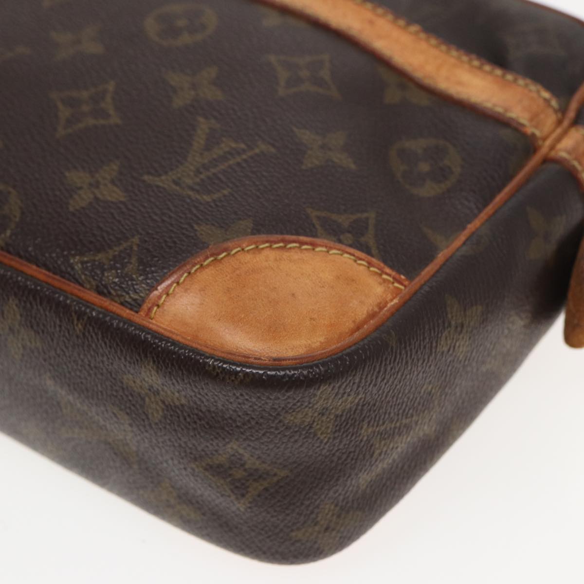 LOUIS VUITTON Monogram Compiegne 28 Clutch Bag M51845 LV 82505