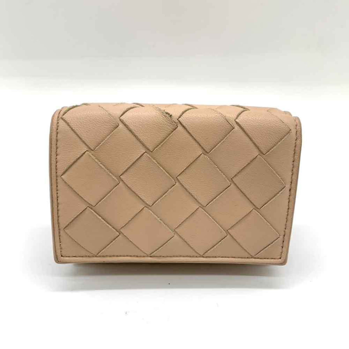 Luxury Bottega Veneta   Leather Wallet (Tri-Fold) ()
