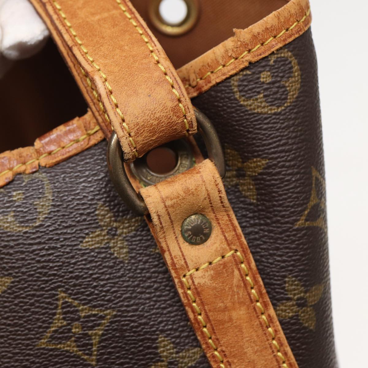 LOUIS VUITTON Monogram Noe Shoulder Bag M42224 LV 82525