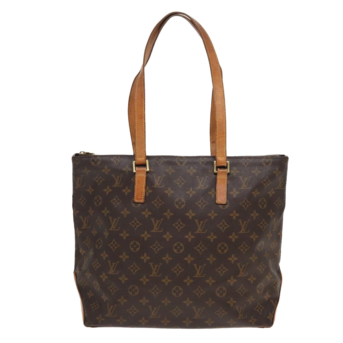 LOUIS VUITTON Monogram Cabas Mezzo Tote Bag M51151 LV 82541