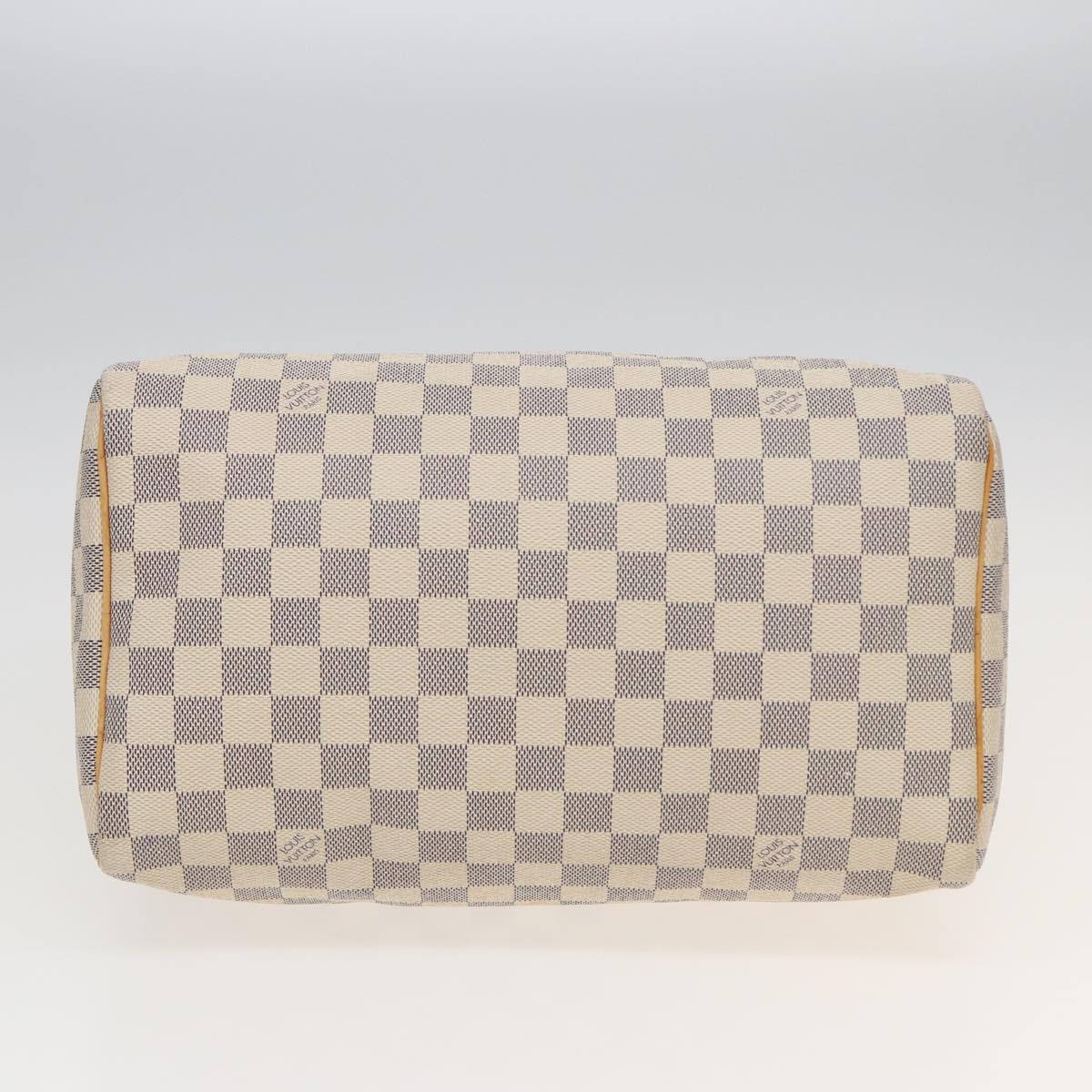 LOUIS VUITTON Damier Azur Speedy 30 Hand Bag N41533 LV 82547